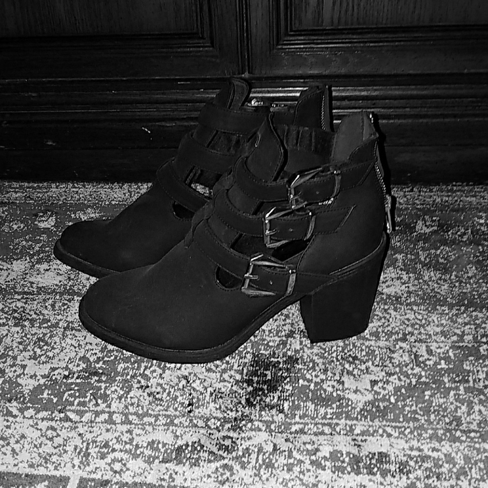 Moto Ankle Boots